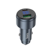 АЗУ HOCO Z57B USB + Type-C, 3,0A, QC3.0, 18W+PD45W, металл, чёрный