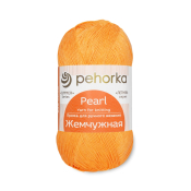 Жемчужная (50% хлопок + 50% вискоза) 100гр. 425м №012 желток