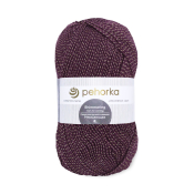 Мерцающая (96% акрил + 4% метанит) 100гр. 430м №191 ежевика