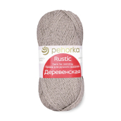 Деревенская (100% шерсть) 100гр. 250м. №274 серобежевый