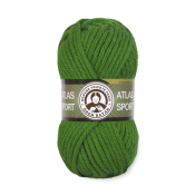 Atlas Sport (100% акрил) 100гр. 65м. №087 Зеленый