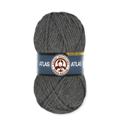 Atlas (100% акрил) 100гр. 130м. №009 Темно серый