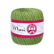 Maxi (100% хлопок) 100гр. 565м. №0188 Зеленый меланж