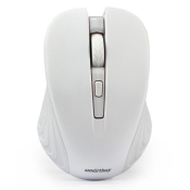 Мышь SMARTBUY SBM-340AG-W, беспроводная, USB, 1600dpi, 4 кнопки, белая