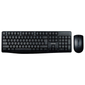 Клавиатура+мышь SMARTBUY SBC-207295AG-K, USB, беспроводная, мультимедийная, черная