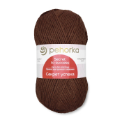 Секрет успеха (100% шерсть) 100гр. 250м. №062 каштан