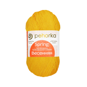 Весенняя (100% мерсеризованный хлопок) 100гр. 250м №012 желток