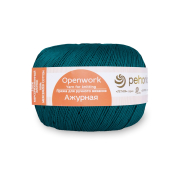 Ажурная (100% мерсеризованный хлопок) 50гр. 280м №014 морская волна