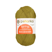 Весенняя (100% мерсеризованный хлопок) 100гр. 250м  №1055 св.табак