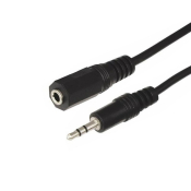 Кабель аудио REXANT Jack3,5 - Jack3,5, M-F, 1,5м, (17-4003)