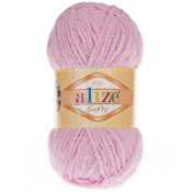 Softy (100% микрополиэстер) 50гр. 115м. №185 детский розовый
