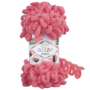 Puffy (100% микрополиэстер) 100г. 9,2м. №619 коралл