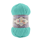 Velluto (100% микрополиэстер) 100г. 68м. №019 светлая бирюза