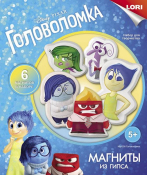 Мд-008 Магниты из гипса Disney "Головоломка"