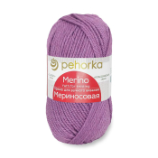 Мериносовая  (50% меринос+50% акрил) 100гр. 200м №029 розовая сирень