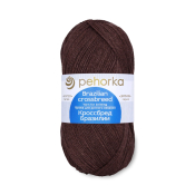 Кроссбред Бразилии (50% меринос + 50% акрил) 100гр. 500м №173 грильяж