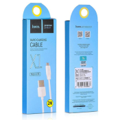 Кабель HOCO X01 MicroUSB, 2,0м, белый