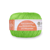 Успешная (100% мерсеризованный хлопок) 50гр. 220м №483 незрелый лимон