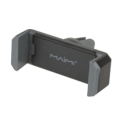 Автомобильный держатель MAIMI Z1, краб, крепление на вент.решетку, чёрно-серый