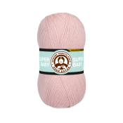 Super Baby (100% акрил) 100г. 340м. №001 Бледно розовый