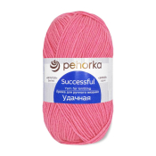 Удачная (50% шерсть + 50% акрил) 100гр. 250м №011 Яр.Розовый