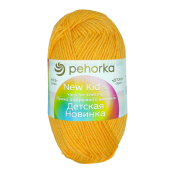 Детская новинка (100% объёмный акрил) 50гр. 200м №012 желток