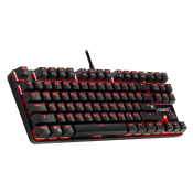 Клавиатура DEFENDER MECHANOID GK-581 RU механическая, мультимедийная, чёрная