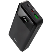 Пауэр банк HOCO J102A 20000mAh, USB/Type-C, PD20W+QC3.0, дисплей, чёрный