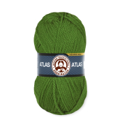 Atlas (100% акрил) 100гр. 130м. №087 Зеленый