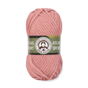 Atlas Sport (100% акрил) 100гр. 65м. №121 Розовый тюльпан