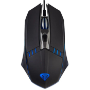 Мышь PERFEO PF-4781-GM Game, USB, 1400dpi, игровая, 4 кнопки, с подсветкой, чёрная