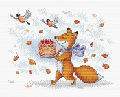 Набор для вышивания Жар-Птица "Подготовка к торжеству" М-325 (18*22см)