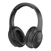 Наушники HOCO W40 Bluetooth 5,3, беспроводные, накладные, с микрофоном, складные, чёрные