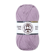 Madame Cotton (49% хлопок + 51% акрил) 100гр. 280м. №023 Сиреневый Madame Cotton (49% хлопок + 51% акрил) 100гр. 280м. №023 Сиреневый