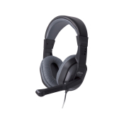 Наушники RITMIX RH-534M полноразмерные, с микрофоном, серые