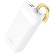 Пауэр банк BOROFONE BJ18A, 30000mAh, 2 USB, LED дисплей, белый