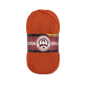 Deluxia (25% шерсть + 75% акрил) 100гр. 270м. №107 Терракот