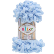 Puffy (100% микрополиэстер) 100г. 9,2м. №183 св. голубой