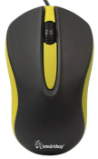 Мышь SMARTBUY SBM-329-KY, USB, 1200dpi, черно-жёлтая