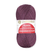Деревенская (100% шерсть) 100гр. 250м. №191 ежевика