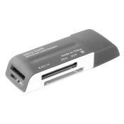 КартРидер DEFENDER Ultra Swift, универсальный, до 64 GB, черный