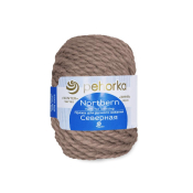 Северная (30% ангора + 30% полутонкая шерсть + 40% высокообъемный акрил) 50гр. 50м №377 кофейный