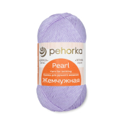 Жемчужная (50% хлопок + 50% вискоза) 100гр. 425м №022 сирень