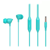 Наушники CELEBRAT G7 внутриканальные, с микрофоном, синие