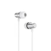 Наушники BOROFONE BM29, внутриканальные, с микрофоном, серебро