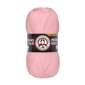 Merino Gold (49% шерсть меринос + 51% акрил) 100гр. 400м. №039 Розовый