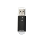 Флеш-карта SMARTBUY 16GB V-Cut, USB 2.0, черная