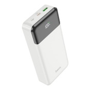 Пауэр банк HOCO J102A 20000mAh, USB/Type-C, PD20W+QC3.0, дисплей, белый