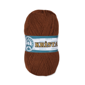 Kristal (100% акрил) 100г. 450м. №084 Коричневый