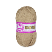 Dora (100% акрил) 100гр. 240м. №080 Темно песочный